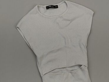 bluzki damskie krótki rękaw eleganckie: Bluzka Damska, FBsister, XS, stan - Dobry