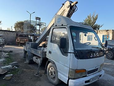 yuk kranı: JAC avtomaşın əsaslı səbətli avtokran (avtokaldırıcı) kran -12m - — 8