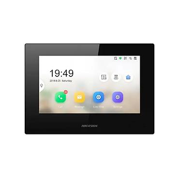 komputer manitorlari: Hikvision DS-KH6320-LE1 B 7" Qara IP Video Domofon Daxili Monitor — 1