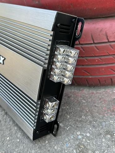 soundmax 5500: SOUNDMAX avtomobil gücləndiricisi - Korpus: fırçalanmış alüminium — 2