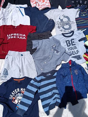 patike do 5000 dinara: Veliki paket dečije garderobe za dečaka (otprilike 4–5 god preko 40 — 10