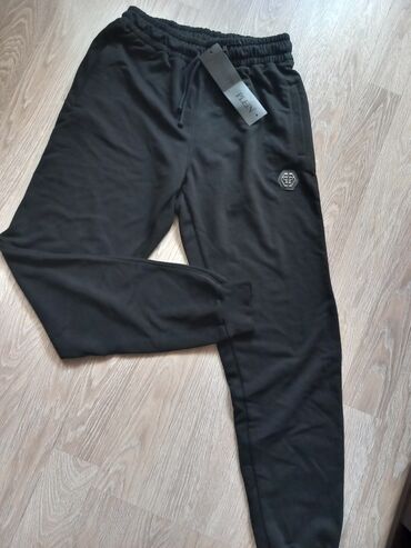 new yorker muske majice: Sweatpants, 2XL (EU 56), Philipp Plein, color - Black, Cotton