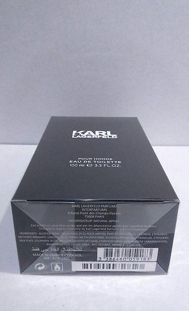 armani code parfem: KARL LAGERFELD HOMME EDT100ML | Karl Lagerfeld homme edt100ml — 1