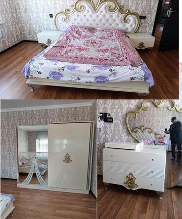 Uşaq və gənc otağı üçün dəstlər: Ayla91.Endirim edildi 580 man satılır. King mebel yataq mebeli ela