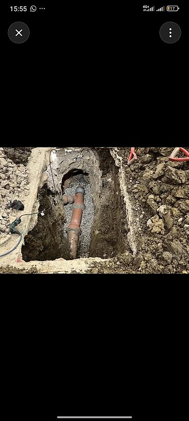 раскопка: Профессиональные услуги по прочистке и ремонту канализации - — 2