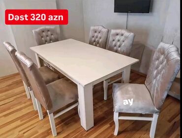 Masa və oturacaq dəstləri: Stol stul dəstlərimiz hər ölçüde her madelde Ucuz və keyfiyyətli Bizde -da lalafo.az — 2 Masa və oturacaq dəstləri: Stol stul dəstlərimiz hər ölçüde her madelde Ucuz və keyfiyyətli Bizde — 2