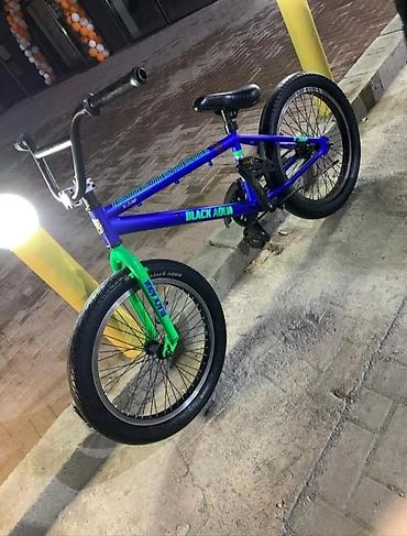 BMX велосипед Black Aqua - Тип: BMX для стрит/парка - Рама: стальная