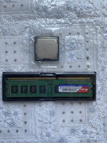 процессор и оперативную память: Оперативная память, Б/у, 2 ГБ, DDR3, 1333 МГц, Для ПК