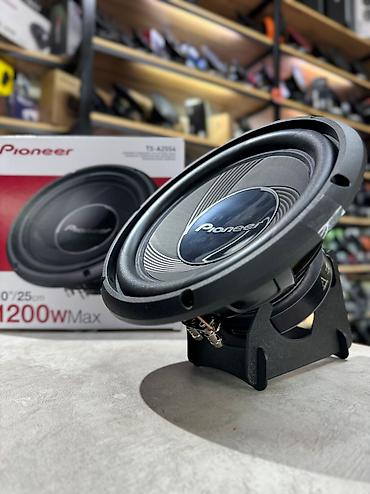 оригинальные: Оригинальный сабвуферный динамик Pioneer! 10 дюймов 
25см — 8