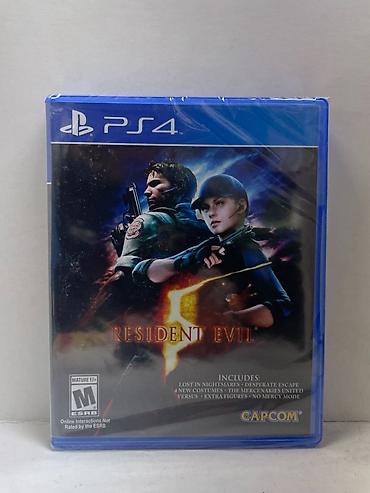 resident evil biohazard: PS4 oyunu: Resident Evil 5 (Capcom) Platforma: PlayStation 4 Janr — 1