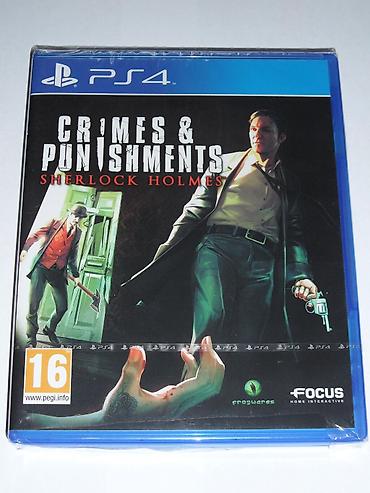 baku electronics playstation 4: Ps4 sherlok holmes. Tam bağlı upokovkada orginal. Çatdırılma mümkündür — 1
