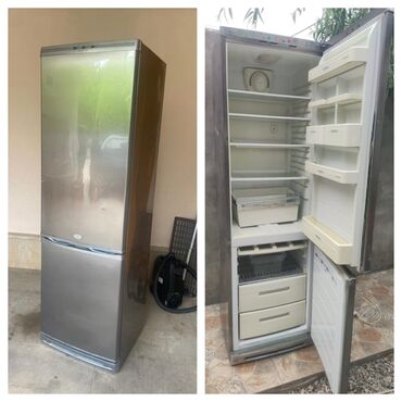 Qabyuyan maşınlar: İşlənmiş 2 qapılı Hotpoint Ariston Soyuducu Satılır, rəng - Boz
