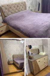 çarpayı üçün botiklər: İkinəfərlik çarpayı, Dolab, Termo, 2 tumba, İşlənmiş