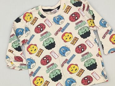 sweterki lidl: Sweatshirt, Marvel, 2-3 years, 92-98 cm, condition - Very good