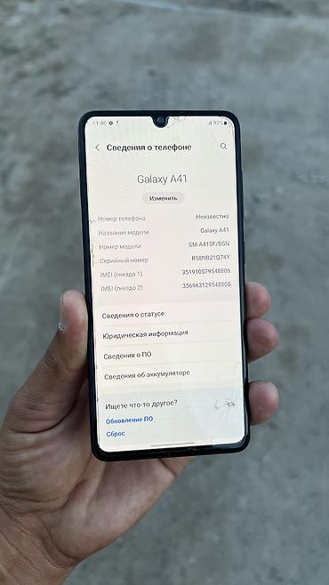 часы хуавей мужские: Samsung Galaxy A41, Б/у, 64 ГБ, цвет - Черный, 1 SIM, 2 SIM — 4