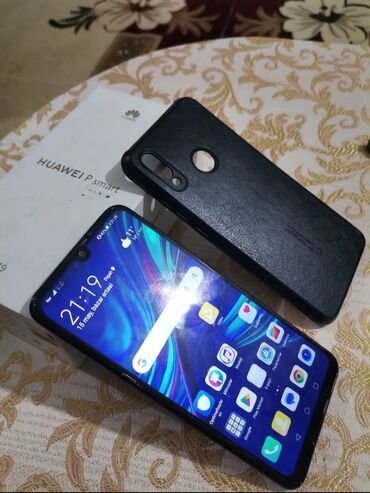 Elektronika: Huawei P Smart | 32 GB | rəng - Qara | Barmaq izi, İki sim kartlı