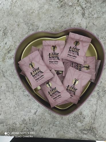 lux coffee: Məhsul: LUX Premium “Ginger Coffee” (zəncəfilli qəhvə) – L‑Carnitine — 2
