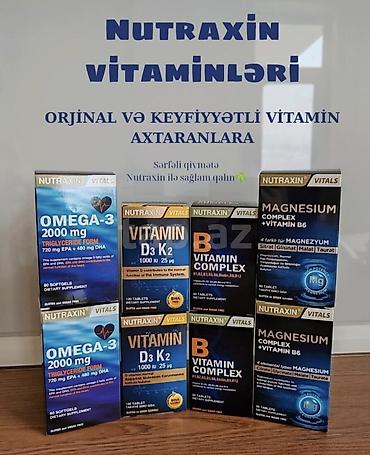 ucuz casio saat: Nutraxin vitaminləri – orijinal və keyfiyyətli vitamin axtaranlar — 1