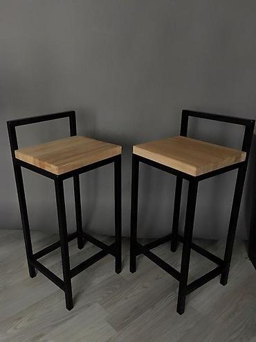 Табуретки: Барный стул лофт на заказ — 3