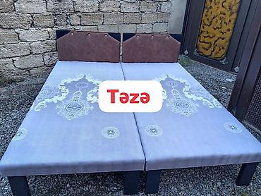 cardaq carpayilar: Təzə çarpayılar. 1 nəfərlik çarpayılar 60manat. 2 nəfərlik taxt — 1