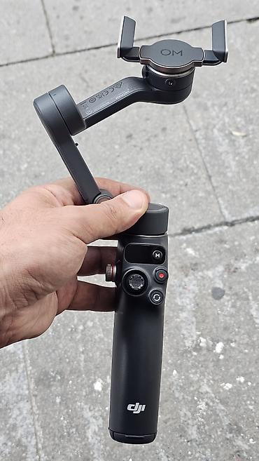 dji osmo mobile 7p: DJI OM (Osmo Mobile) smartfon stabilizatoru - 3 oxlu əl gimbalı — 6