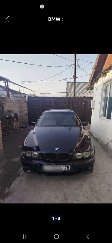 BMW: BMW 5 series: 2000 г., 2.8 л, Типтроник, Бензин, Седан
