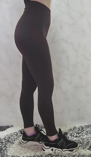 Helanke, biciklistički šortsevi: Ženske sportske helanke – visoki struk, bešavne - Model: uske helanke — 5