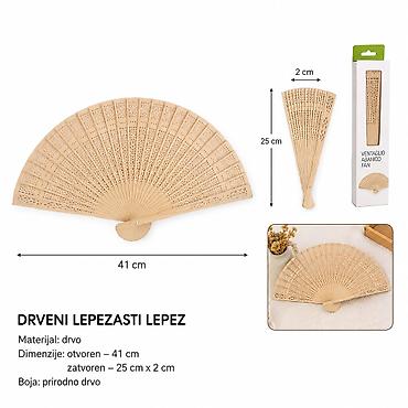 KMT lepeza mirisnog drveta 3280879 Elegantna lepeza od mirisnog