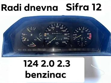 auto otpad nis reno: MERCEDES 124 KILOMETAR SAT BENZINCI ISPRAVAN RADI DNEVNA KM | — 4
