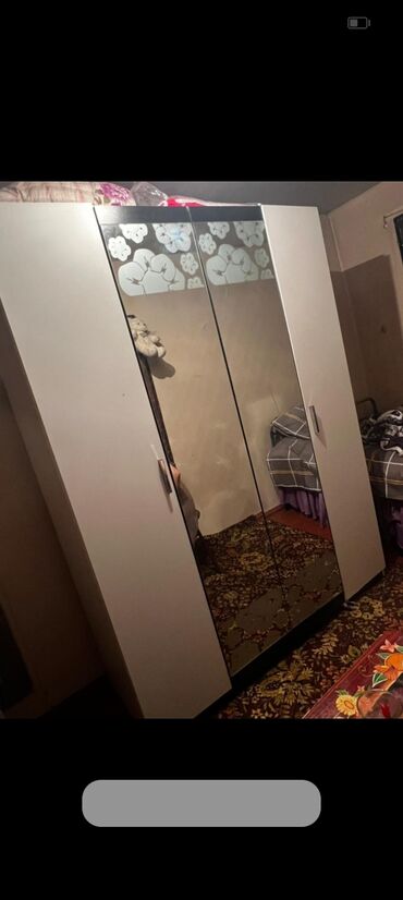 Otaq bitkiləri: İşlənmiş, 4 qapılı Düz dolab, Qarderob, paltar dolabı