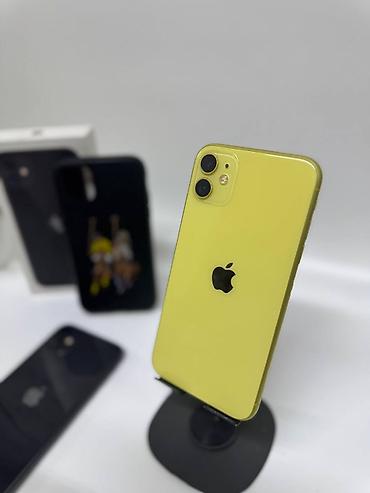 Apple iPhone: IPhone 11, Б/у, 64 ГБ, Желтый, 78 % at lalafo.kg — 1 Apple iPhone: IPhone 11, Б/у, 64 ГБ, Желтый, 78 % — 1