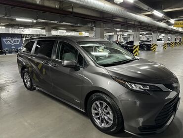 Toyota: Toyota Sienna: 2021 г., 2.5 л, Автомат, Гибрид, Минивэн