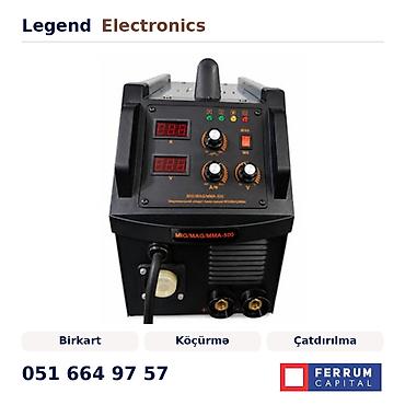 alet: Elan başlığı: Qaynaq aparatı Ural MIG/MAG/MMA-500 800 W Elan mətni — 1