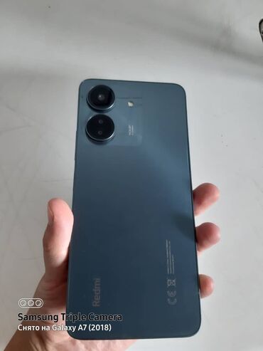 телефоны в бишкеке цум цены: Redmi, Redmi 13C, Колдонулган, 256 ГБ, түсү - Көгүлтүр, 2 SIM, eSIM