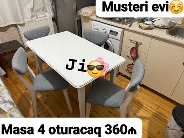стеклянный обеденный стол: Masa desti
