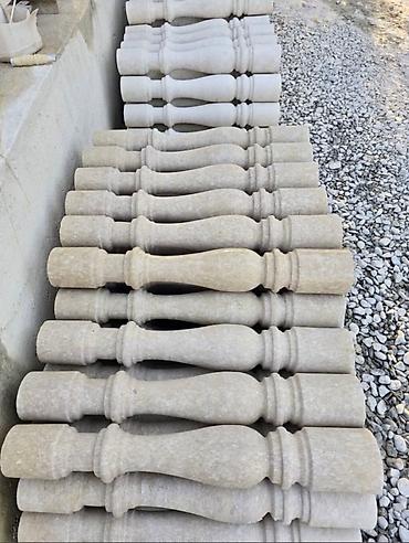 Готовые балясины: Готовая балясина, Материал: Камень, Для лестницы, Стиль: Барокко (резная, украшенная), Новый — 4