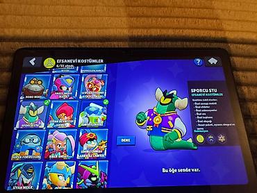 İncəsənət və kolleksiyalar: Brawl Stars hesabı – yüksək trofey və zəngin kolleksiya İlk pul tələb — 5