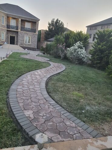 Döşəmə işləri: Xidmət: Həyətyanı sahələr, həyət-dalan, giriş yolları və teraslar üçün — 21