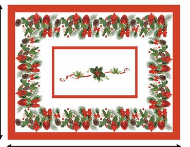 Ostalo: Novogodisnji Ukrasni Stolnjaci NOVO Vise Dezena AKCIJA Cene nisu — 22