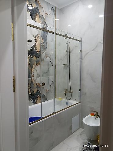 Душевые кабины: Душевые кабины, перегородки на заказ по вашим и индивидуальным at lalafo.kg — 5 Душевые кабины: Душевые кабины, перегородки на заказ по вашим и индивидуальным — 5