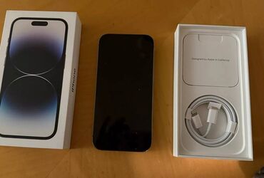 iphone 14 islenmis: IPhone 14 Pro Max, 128 GB, Deep Purple, Face ID