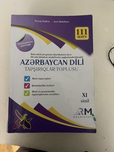 Rus dili: Yeni təhsil proqramına (kurikulum) uyğun hazırlanmış, ən son imlahan