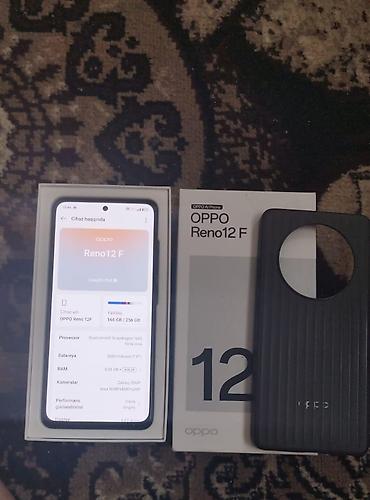 oppo find n5 qiyməti: Oppo Reno 12 F, 256 GB, rəng - Boz — 3