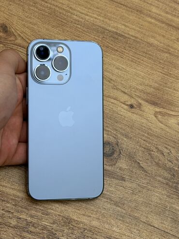 Apple iPhone: IPhone 13 Pro, 128 GB, Sierra Blue, Zəmanət, Simsiz şarj, Face ID — 6