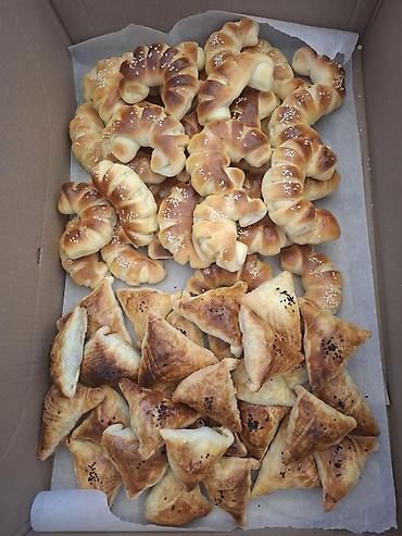 слоенное тесто бишкек: Домашняя выпечка и закусочная выпечка в ассортименте. район БГУАйни — 3