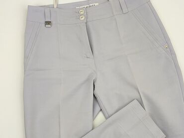 spodnie materiałowe duże rozmiary: Material trousers, L (EU 40), condition - Very good