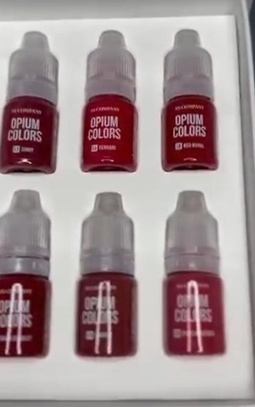 tiktok level satilir: Opium Colors dodaq pigmentləri – peşəkar permanent makiyaj üçün — 1
