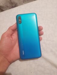 телефон fly fs521: Redmi 9A, 32 ГБ, цвет - Синий, Отпечаток пальца