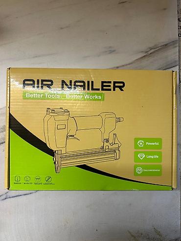mac utu feni: Pnevmatik dırnaqçəkmə – Kaiz Air Tools F30T Məhsul: Hava ilə işləyən — 1
