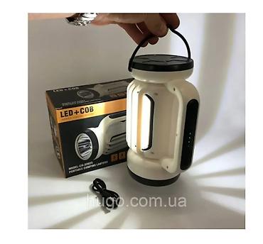 power case: 🔦 АККУМУЛЯТОРНЫЙ ФОНАРЬ ДЛЯ КЕМПИНГА CH-22023-COB С USB И ФУНКЦИЕЙ — 5